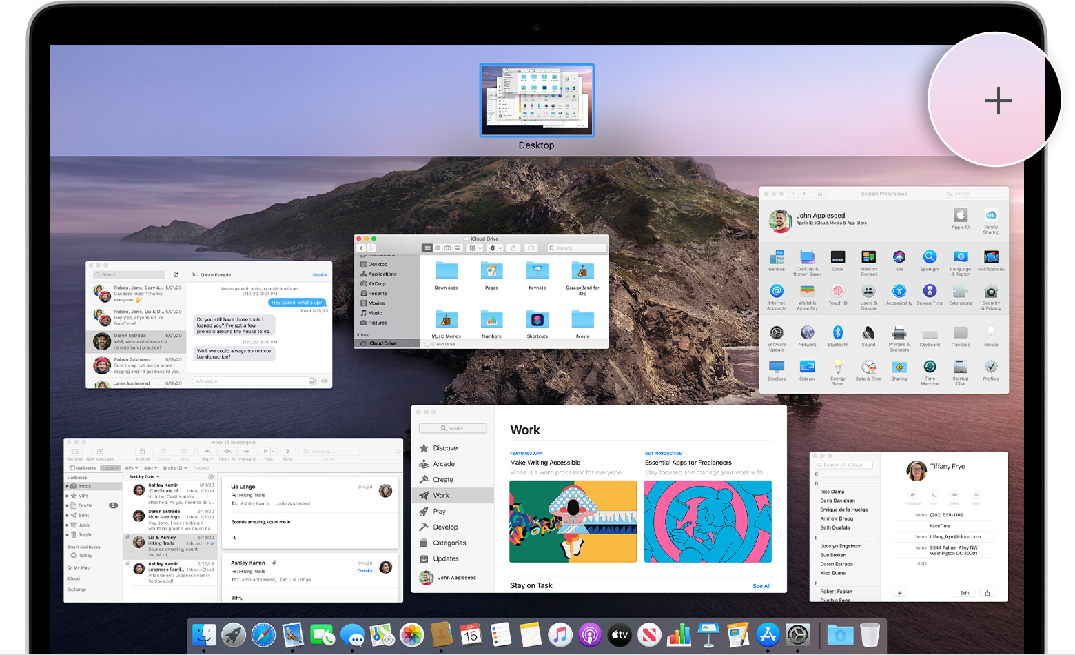 Shifting between apps mac pro
